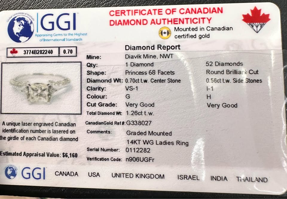 14K White Gold 3PCS Canadian Ice Natural Diamonds Wedding Set 1.76CTW