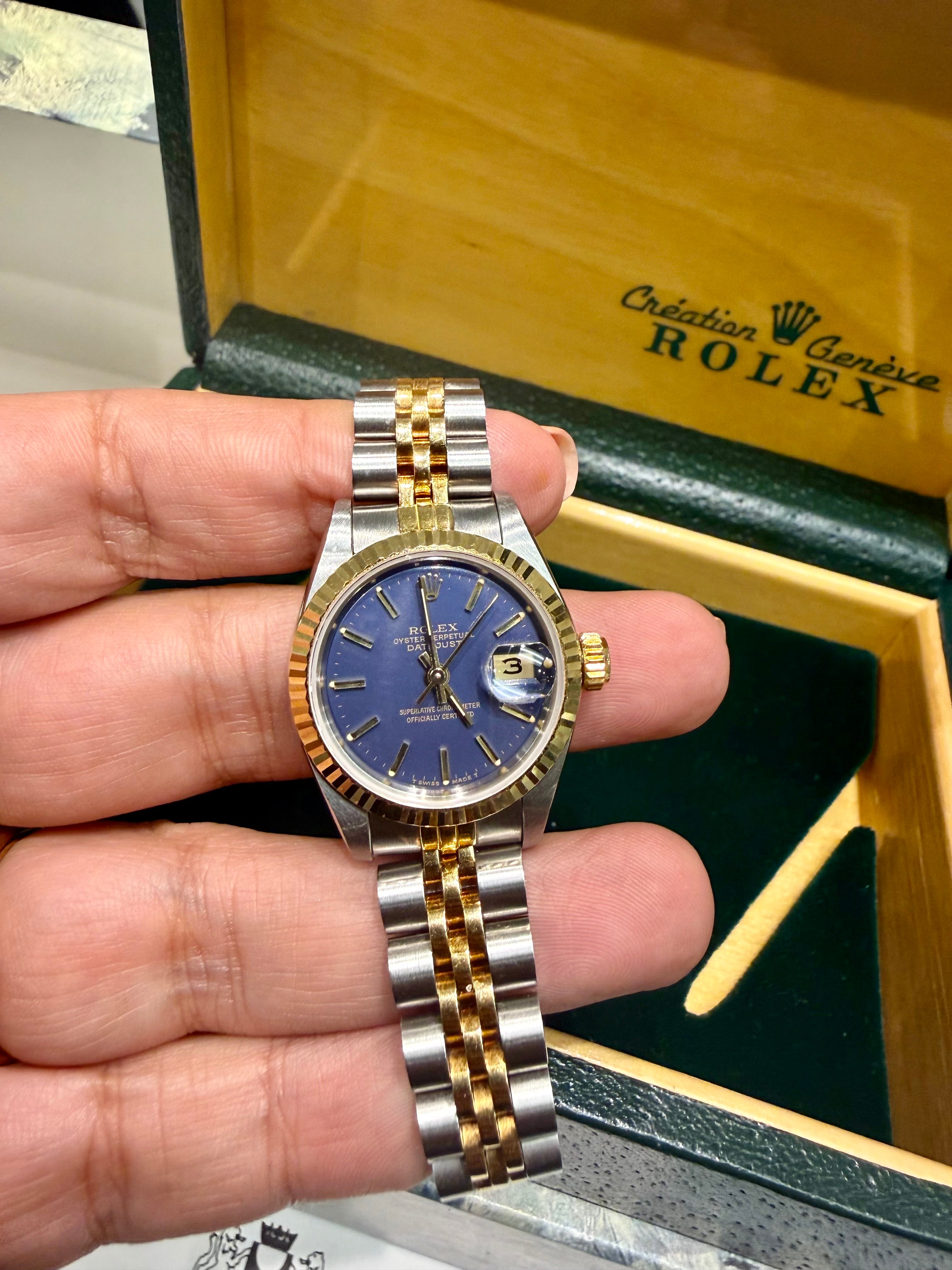 Rolex Datejust 26mm Model 69173 two tone , Full set
