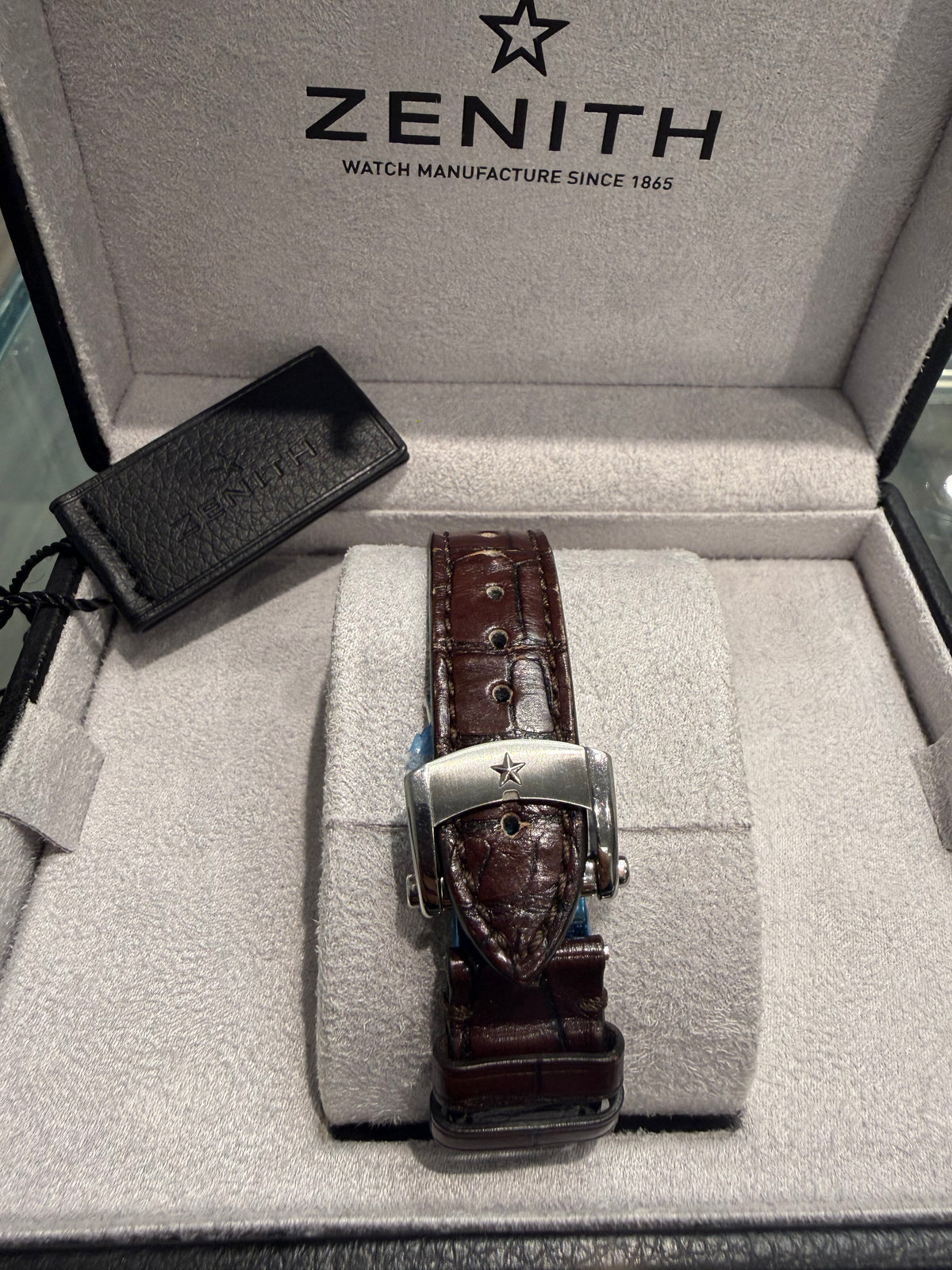 ZENITH EL PRIMERO ORIGINAL 1969 Reference#: 03215040069C713, 38 mm diameter, Stainless Steel 2020 Full set