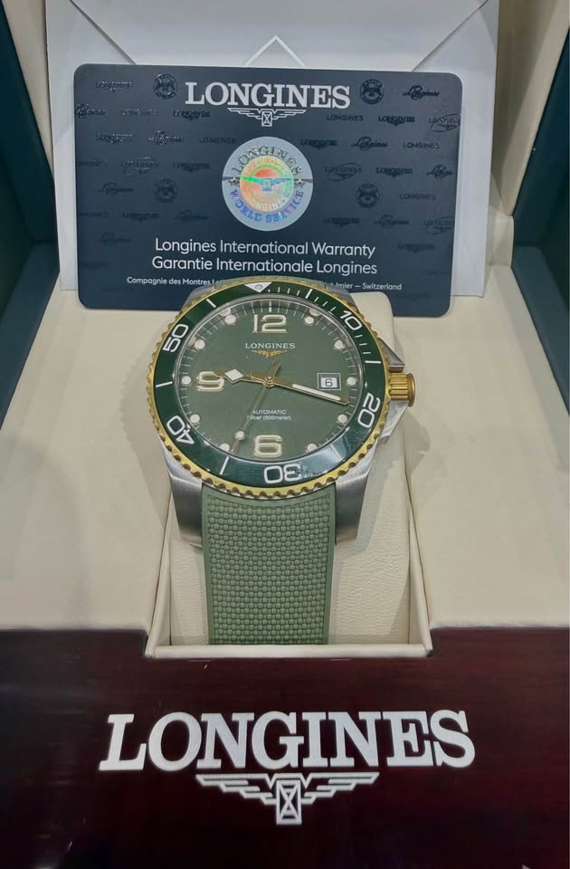 Longines HydroConquest Green Men's Watch