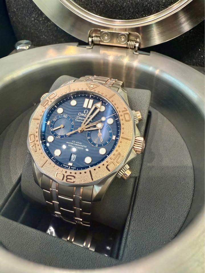 Omega Seamaster Co-axial Master Chronometer Chronograph 210.60.44.51.03.001- Full set 2022
