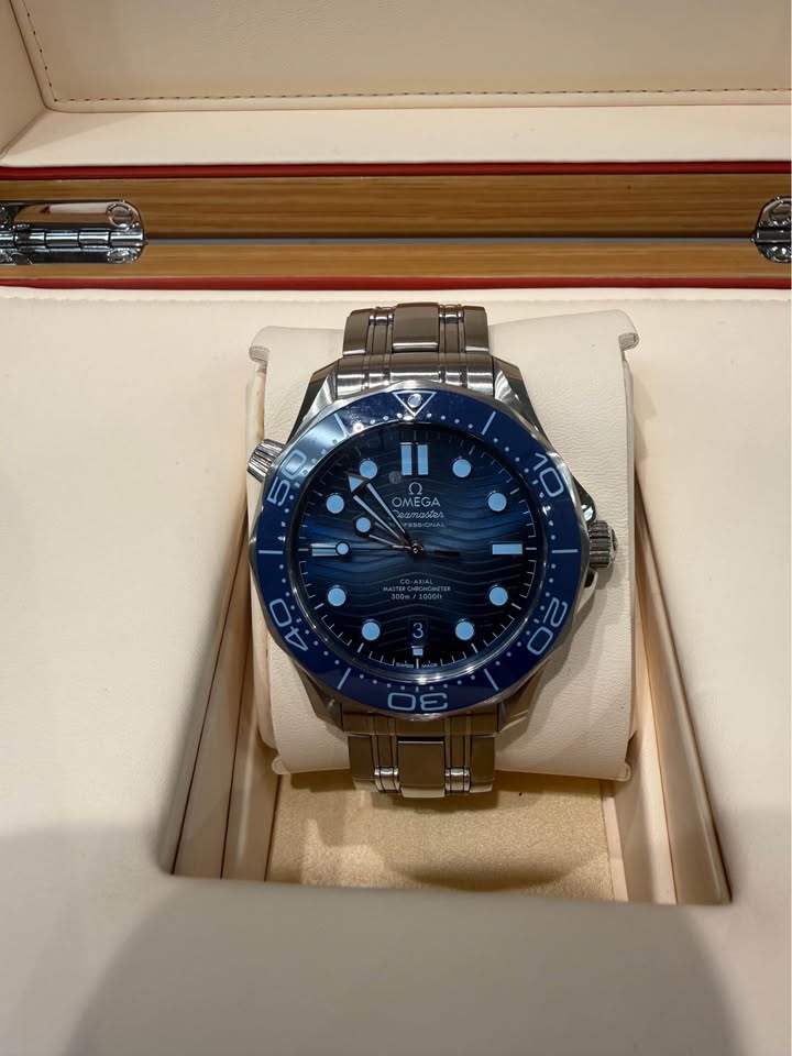 Omega Seamaster Diver 75TH Anniversary 210.30.42.20.03.003 42MM Summer Blue 2025 Full set