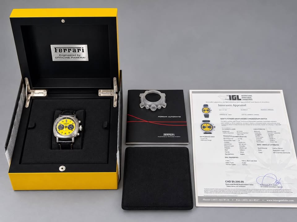 Panerai - Ferrari Granturismo Chronograph FER00011, 45mm , 2008 Automatic Movement
