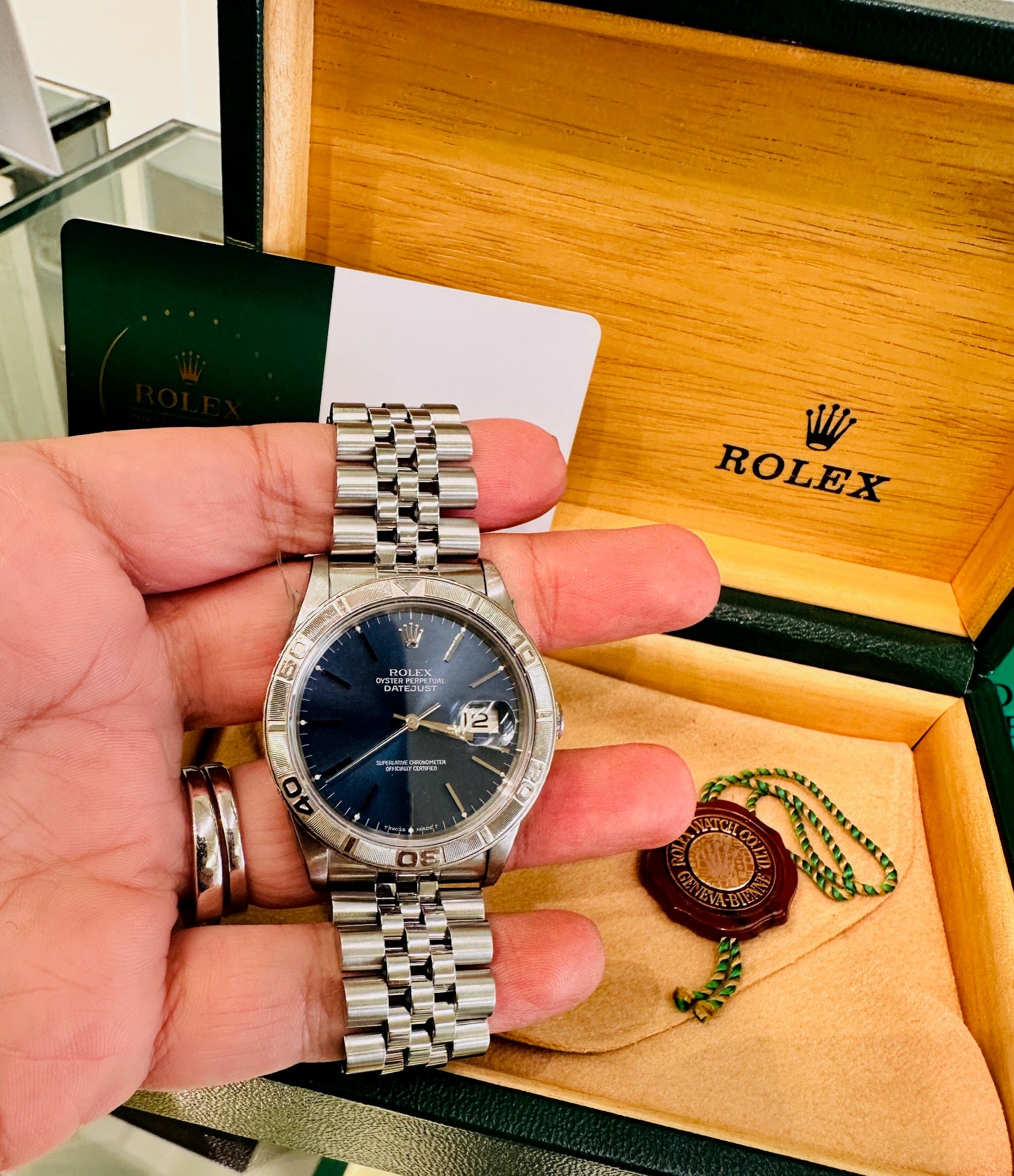Rolex Datejust 36mm Blue Dial