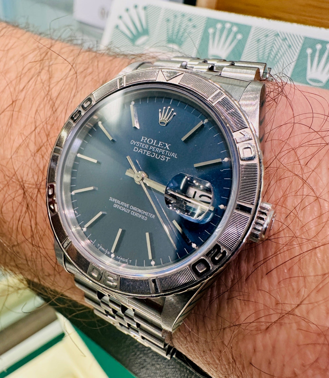Rolex Datejust 36mm Blue Dial