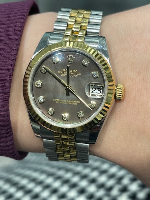 Rolex Datejust 31mm Mother of Pearl