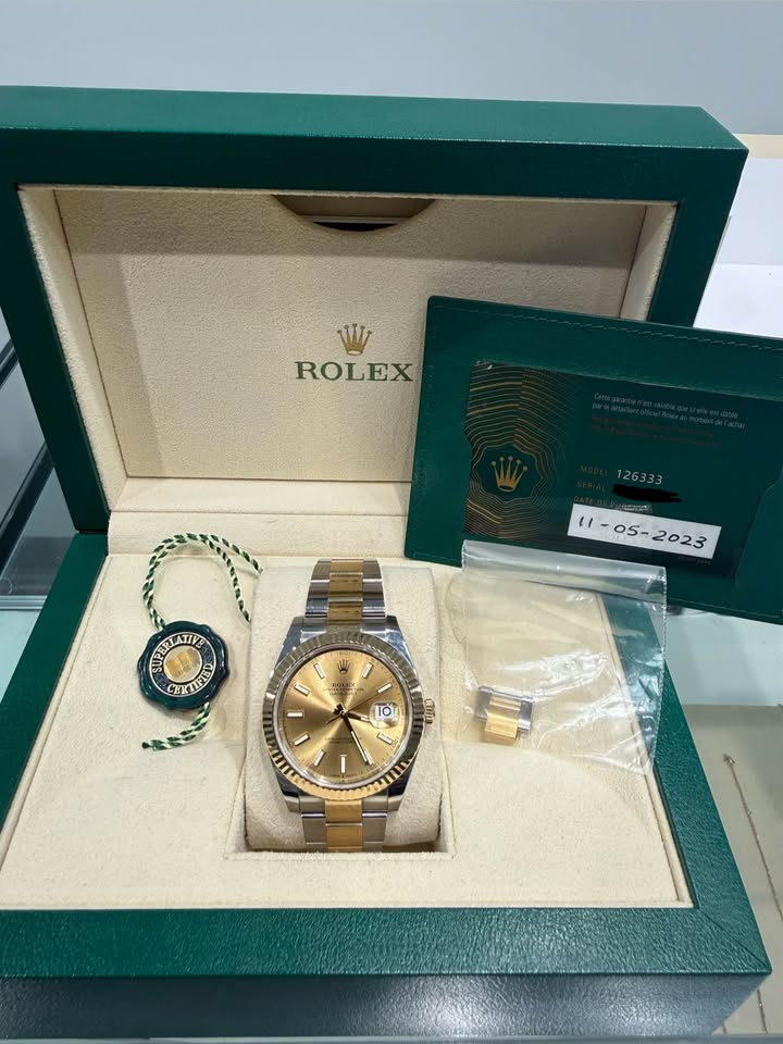 Rolex Datejust 41 #126333 -Steel & 18K Gold