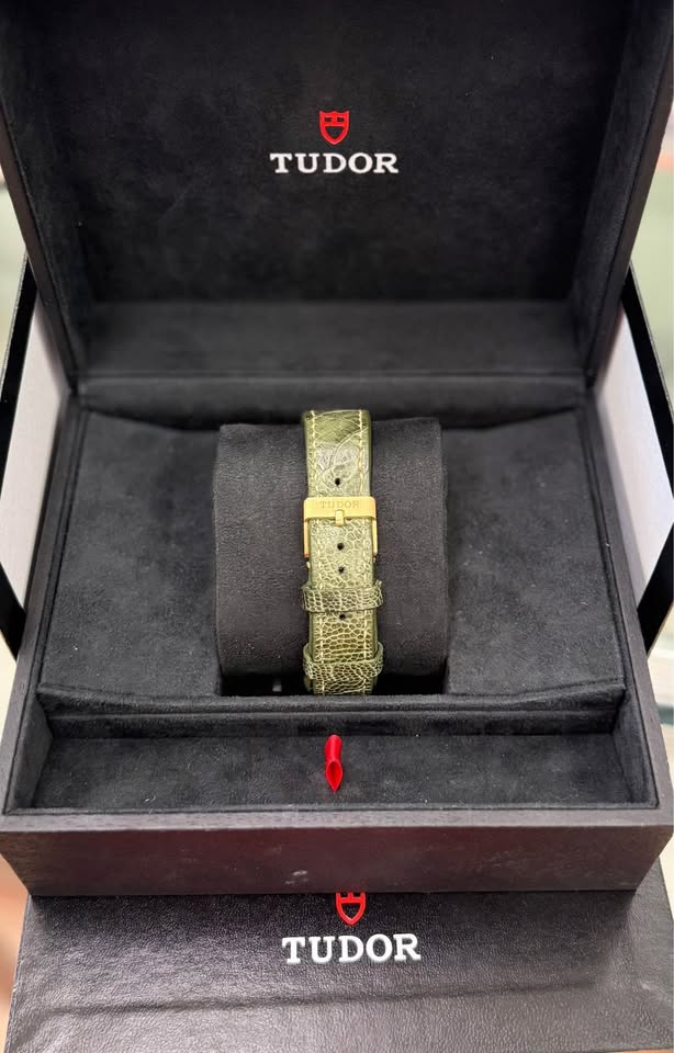 Tudor Black Bay 18karat Gold Model# 79018V, Special Edition Genuine Strap 39mm, Full set