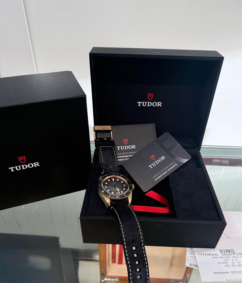 Tudor Black Bay Bronze 79250BA 43MM Sport Diver Slate Dial Box & Papers 2023