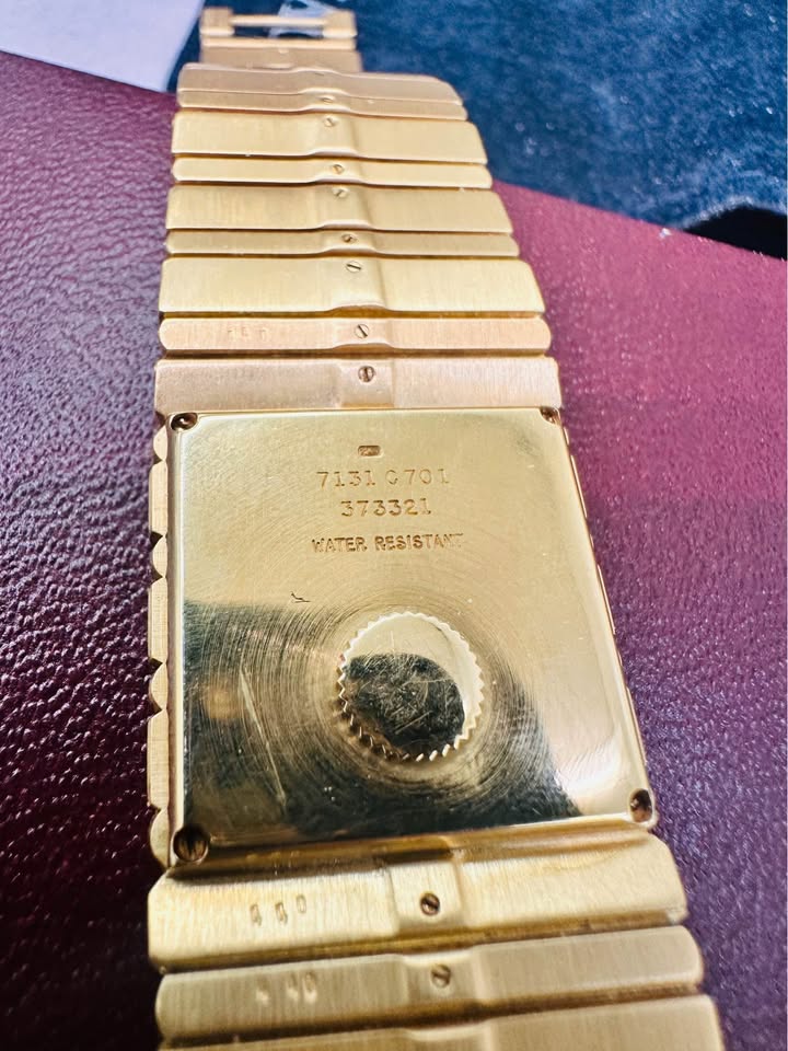 Vintage Piaget Polo Solid 18karat Lady’s Watch Like New , Complete Set