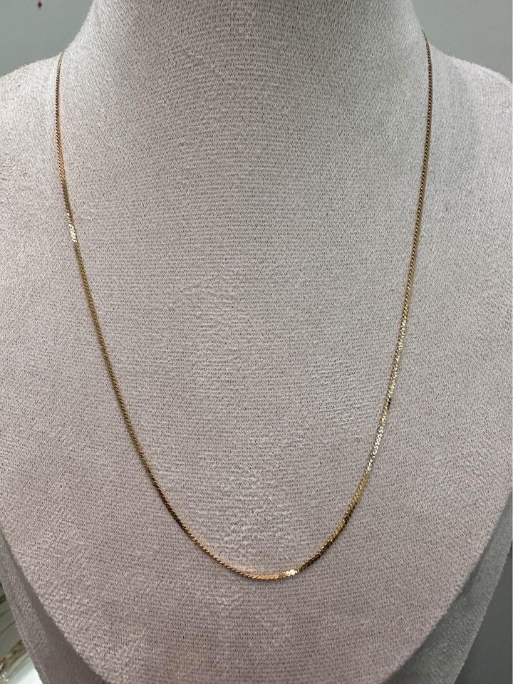 14k Italian Yellow Gold Chain 18”