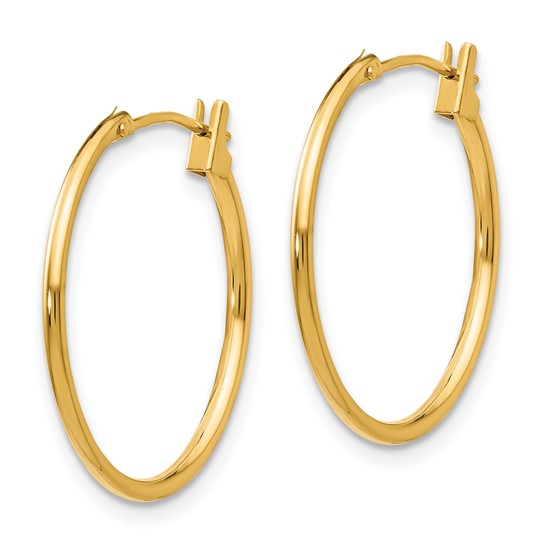 14k Madi K Hoop Earrings