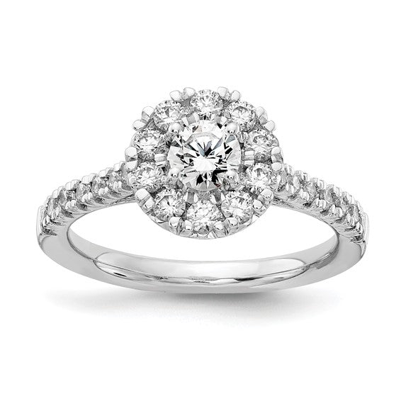 14kw Lab Grown Diamond VS DEF Engagement Ring