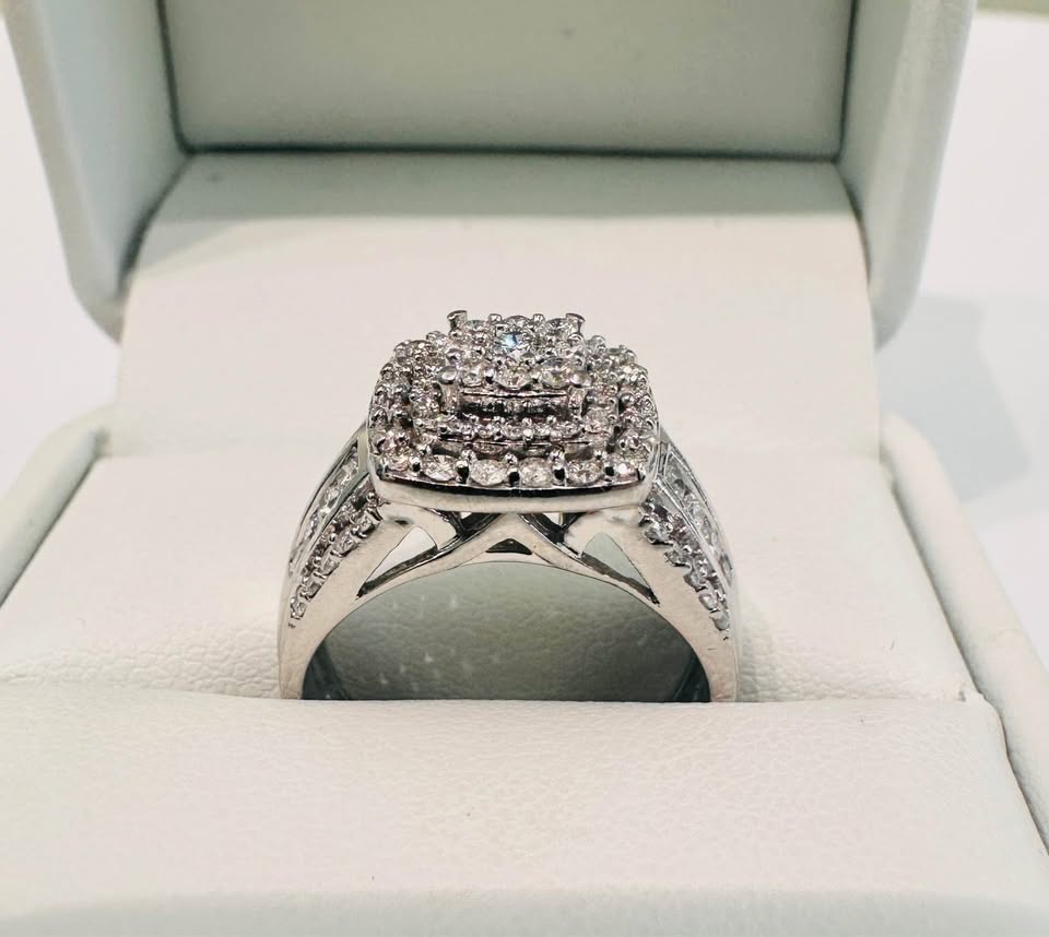 Save $2000 On 2.00CTW Natural Diamond white gold Engagement Ring