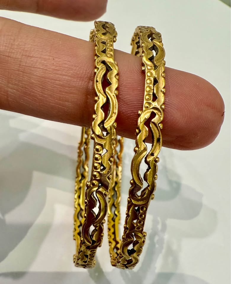 22Karat Solid Gold Bangles