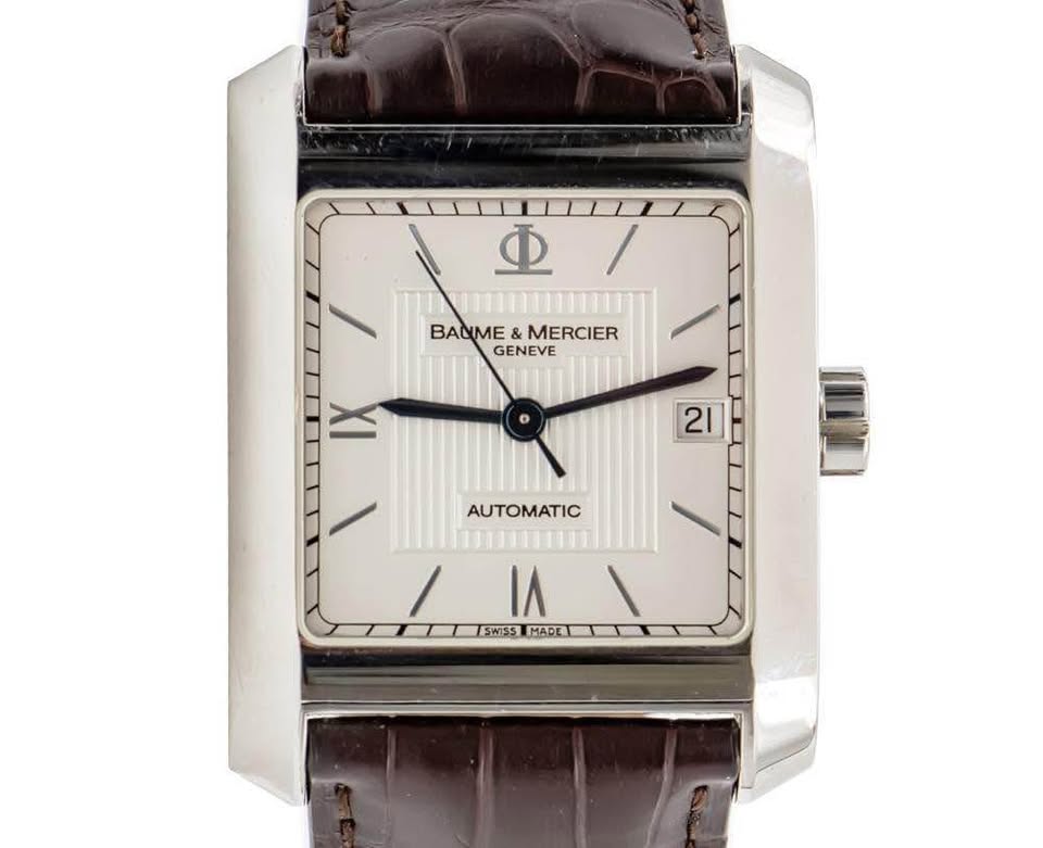 Baume & Mercier Men’s Watch ,Box and Papers and Extra Strap Model # 4648237