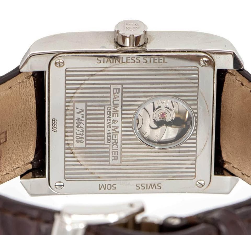 Baume & Mercier Men’s Watch ,Box and Papers and Extra Strap Model # 4648237