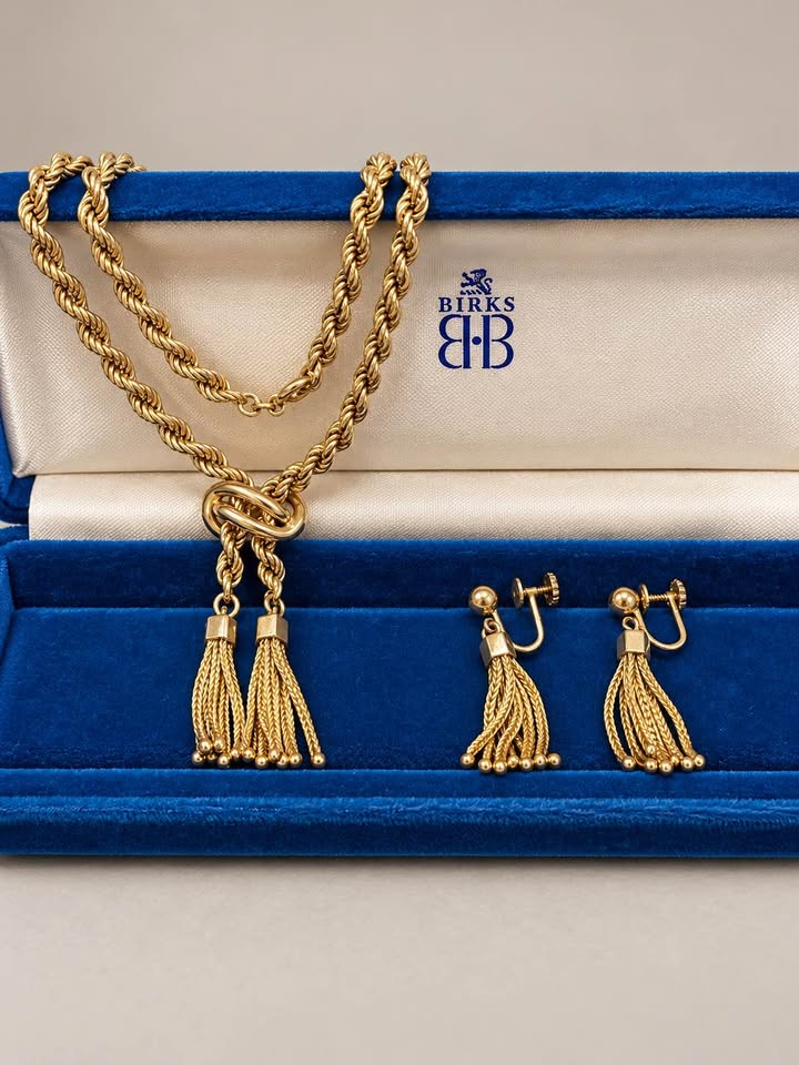 Birks Beautiful 3PCS set 14k Gold