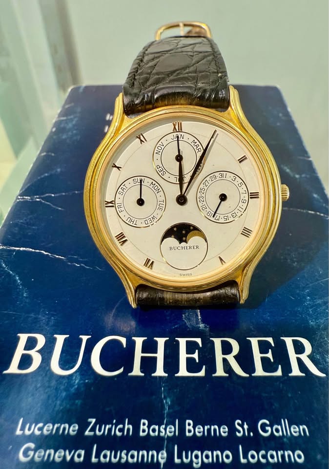 Bucherer Swiss 18karat Watch 35mm