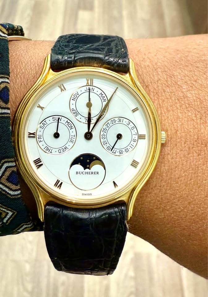 Bucherer Swiss 18karat Watch 35mm