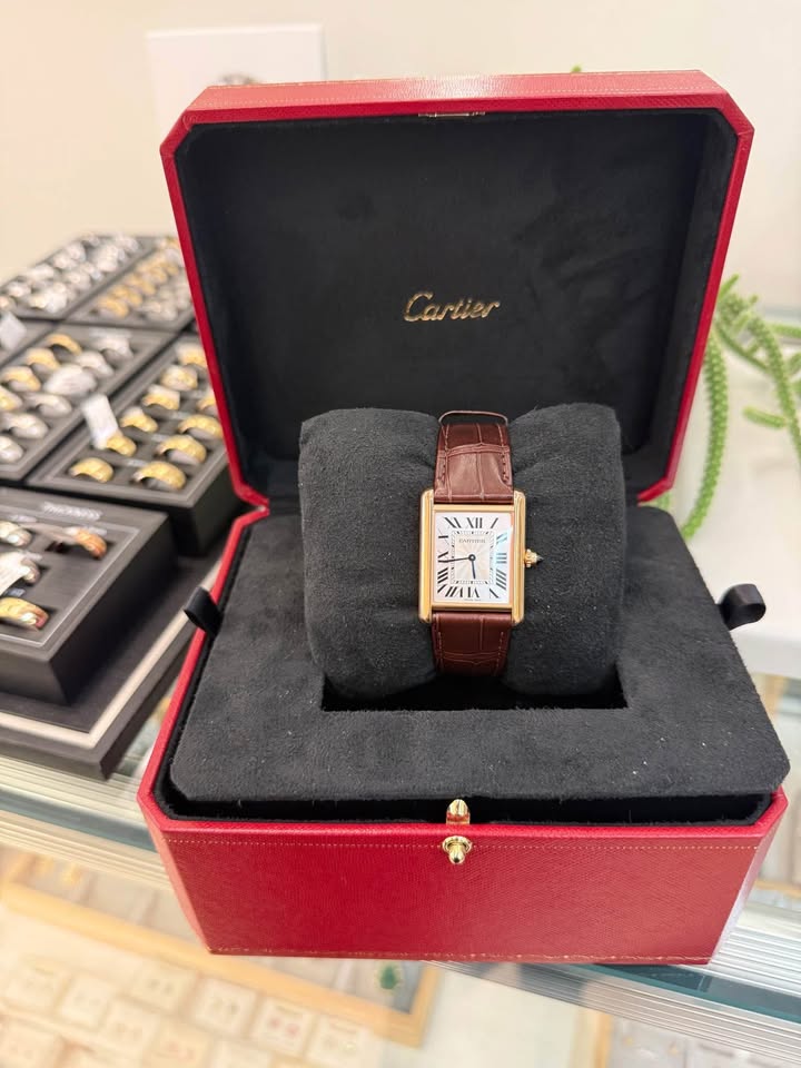 Cartier Tank 18k Gold , 2025 Full Set