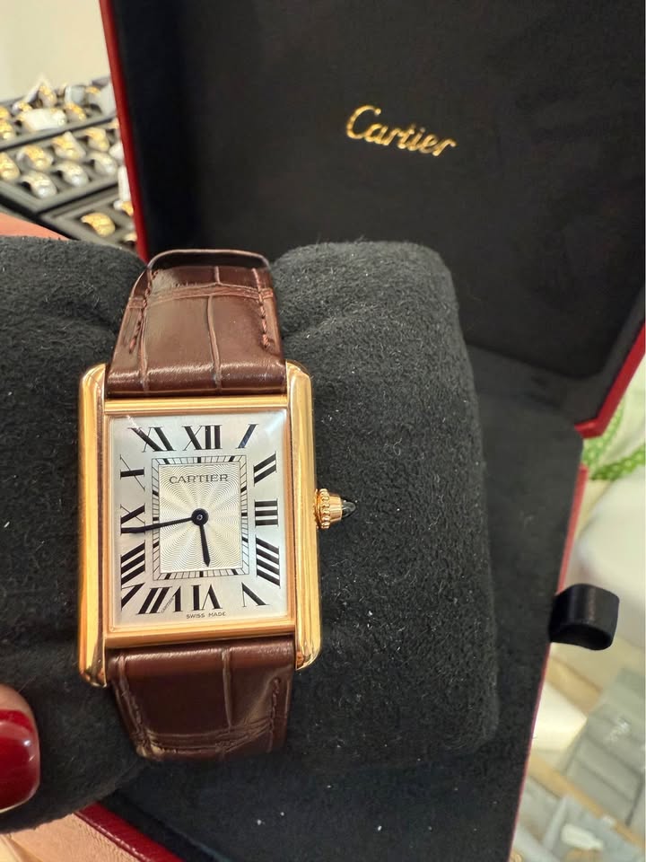 Cartier Tank 18k Gold , 2025 Full Set