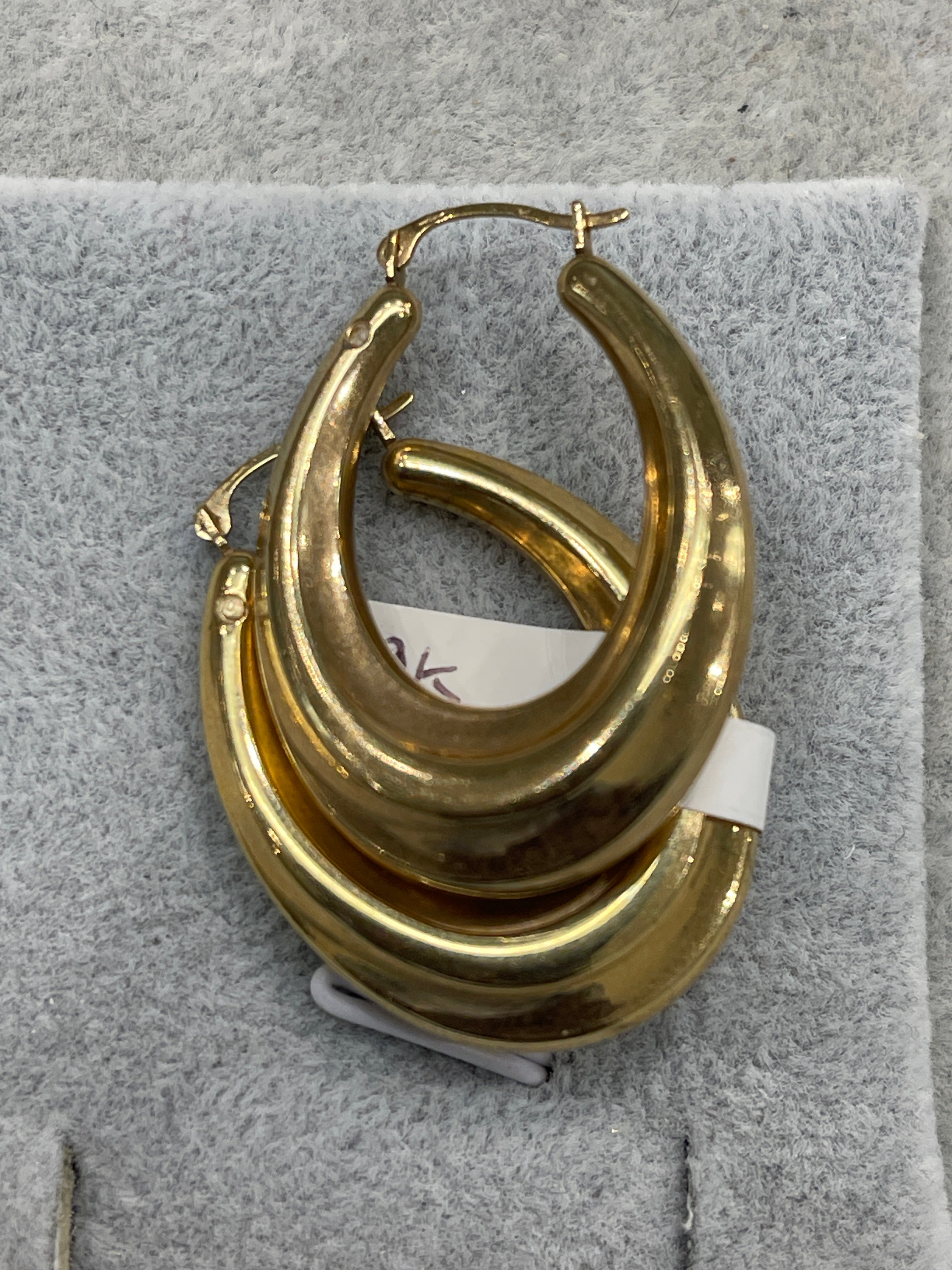 10K Gold Hoops