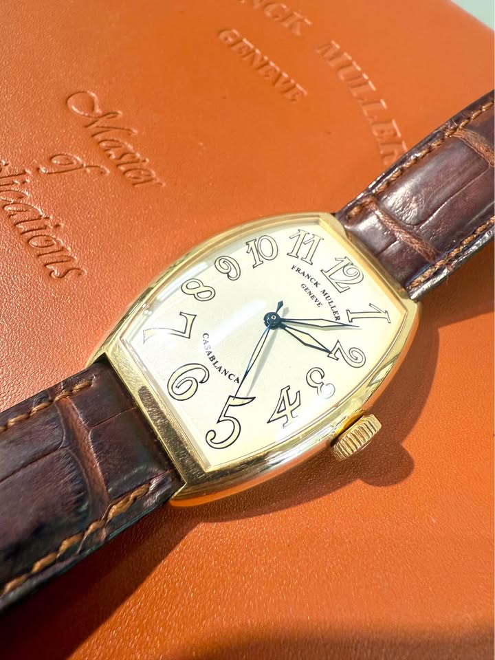Frank Muller Casablanca 18karat Solid Gold Watch