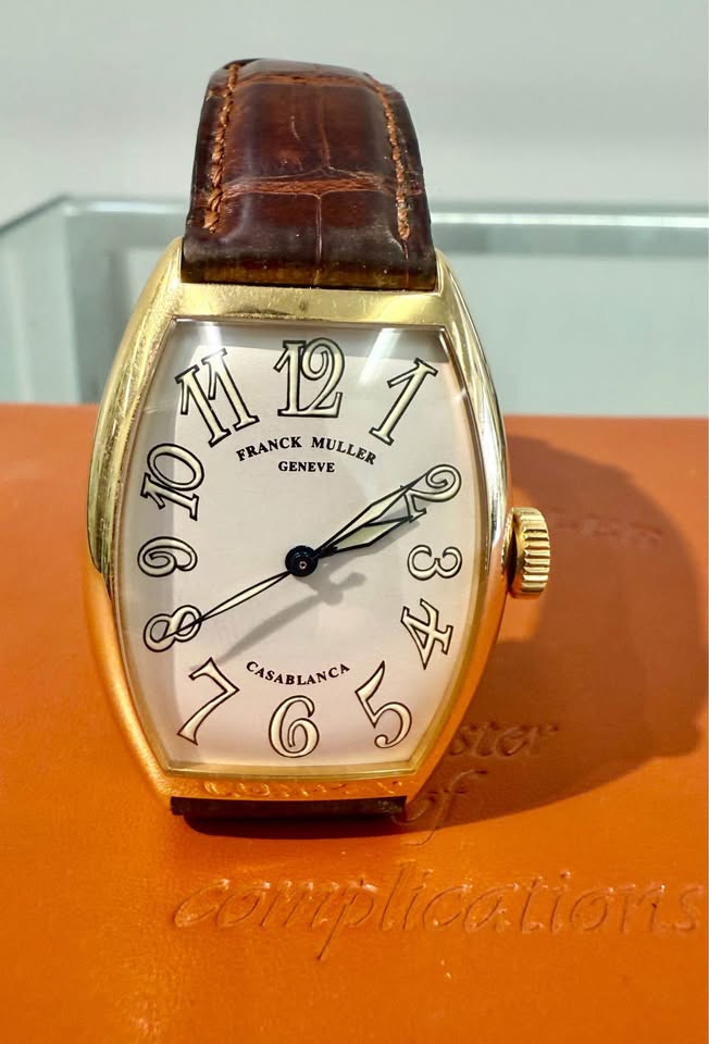 Frank Muller Casablanca 18karat Solid Gold Watch