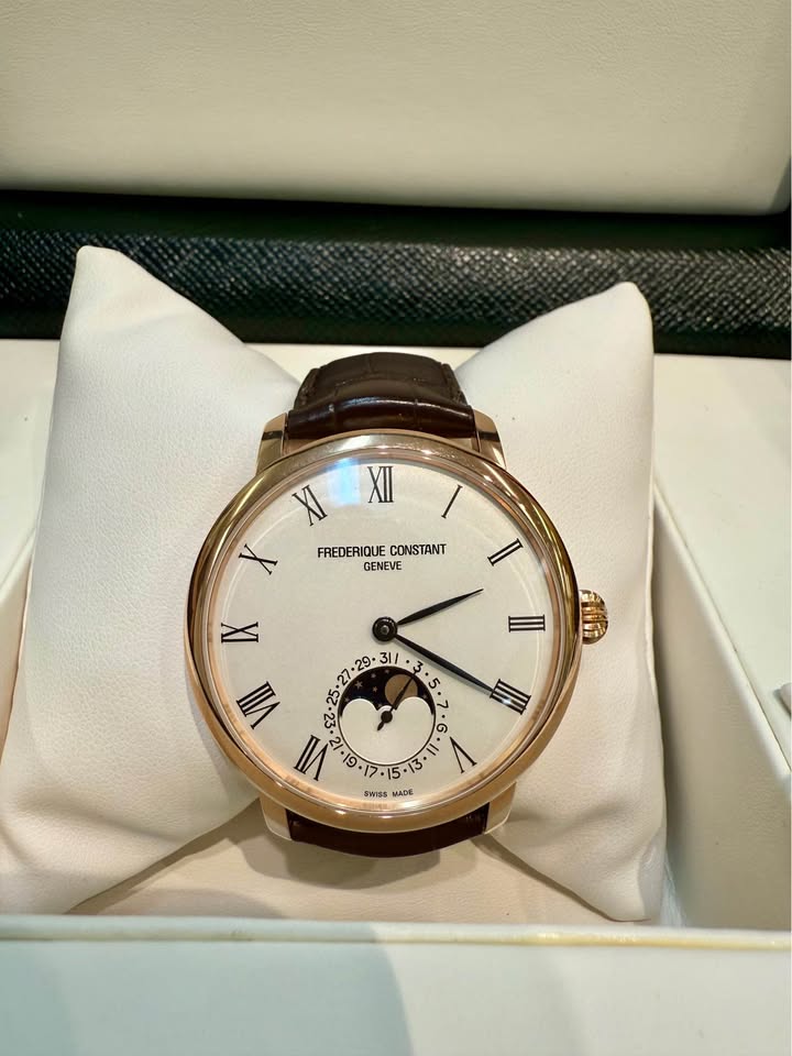 Frederique Constant Slimline Moonphase Watch 2018