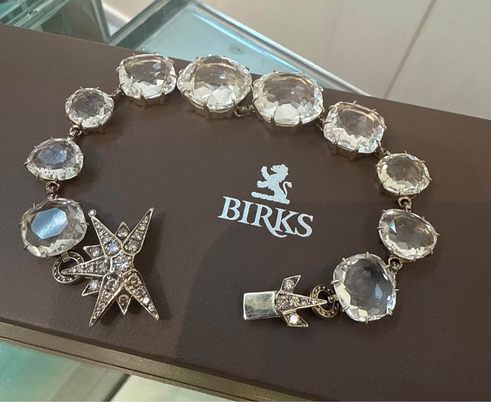 H.Stern 18k Gold Moonlight Noble Diamonds Crystal Collection