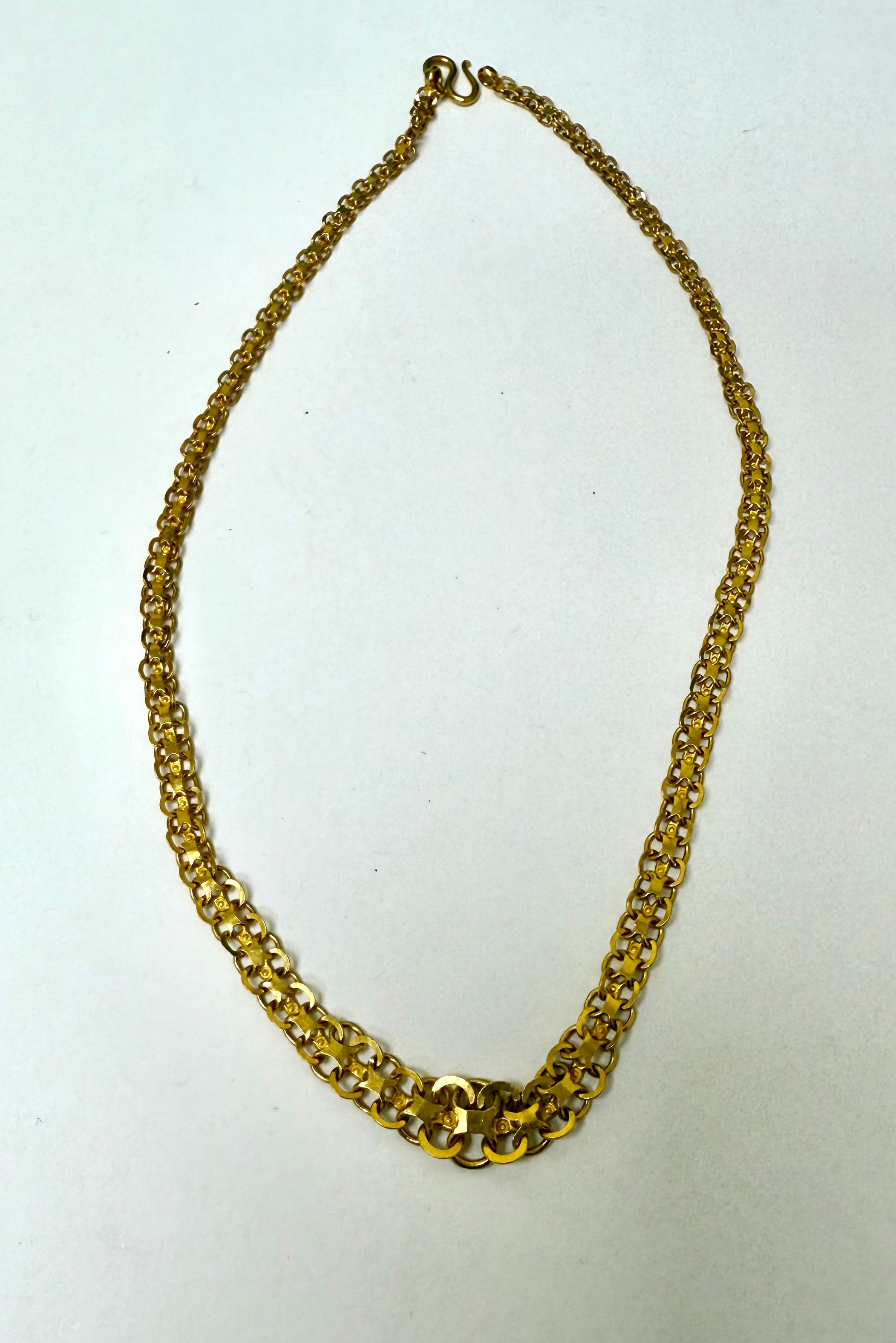 Hand made 22k chain 17.4 grams