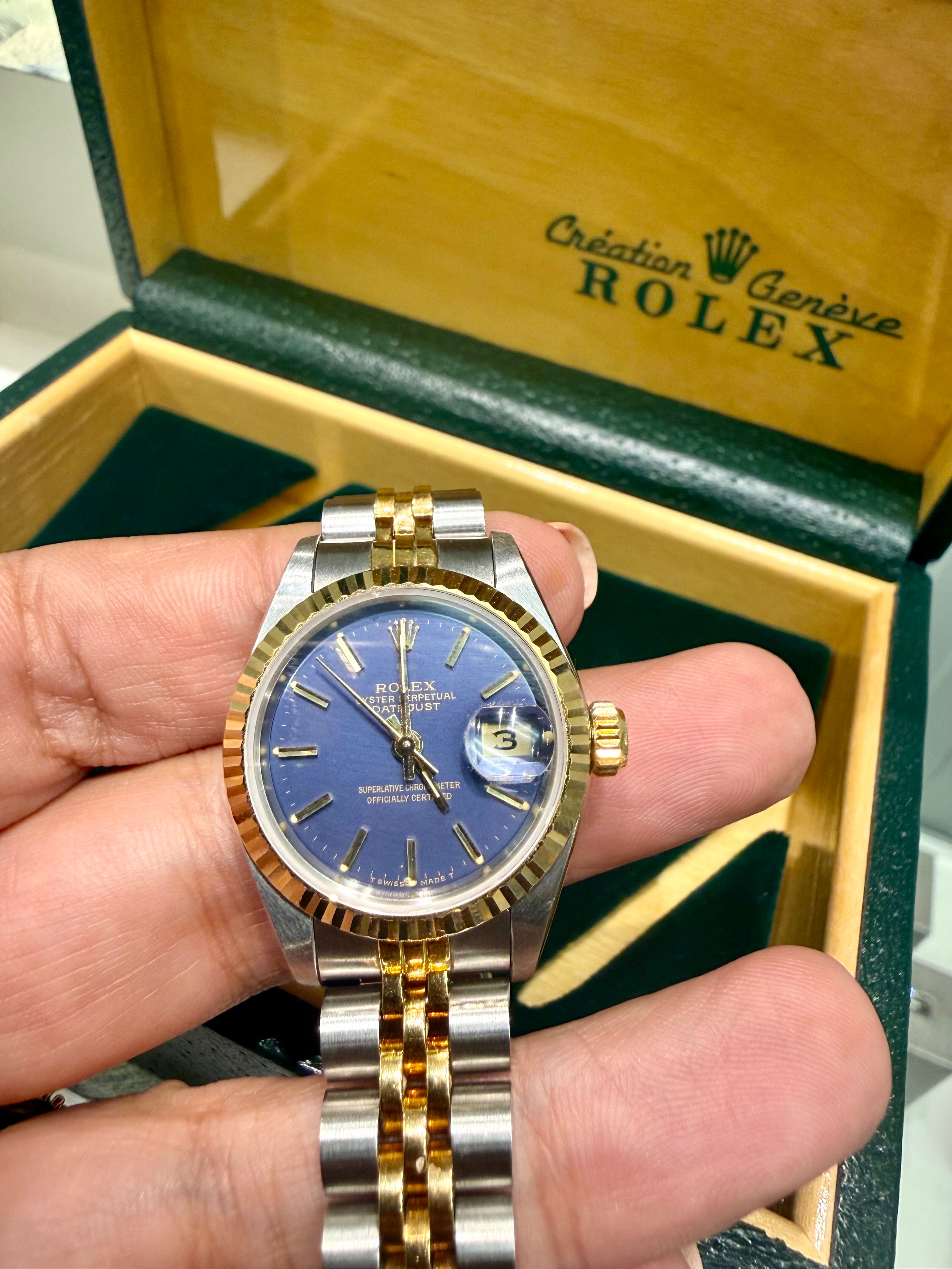 Rolex Datejust 26mm Model 69173 two tone , Full set