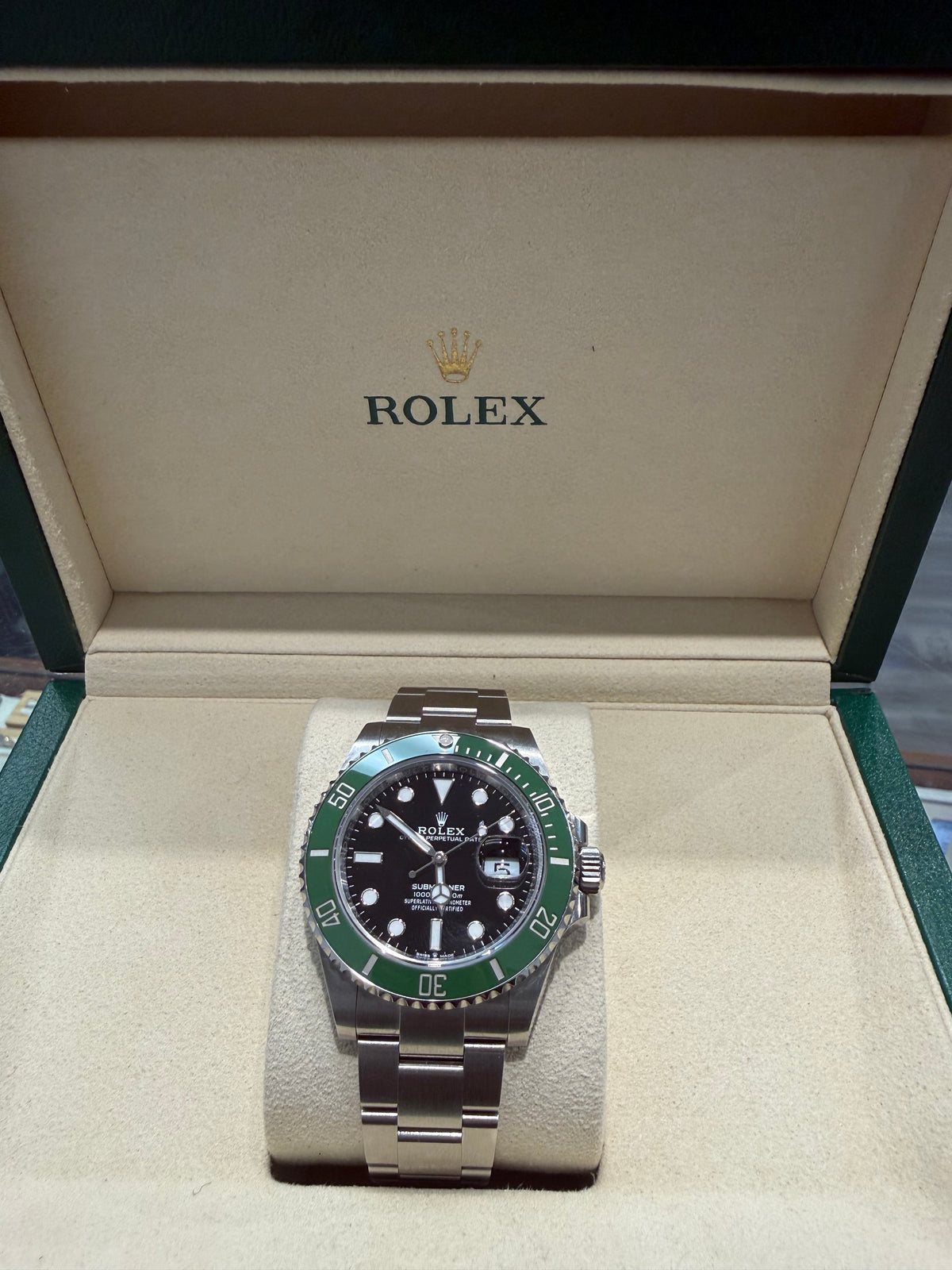 Rolex Submariner Starbucks Ref # 126610LV Full Set 2023