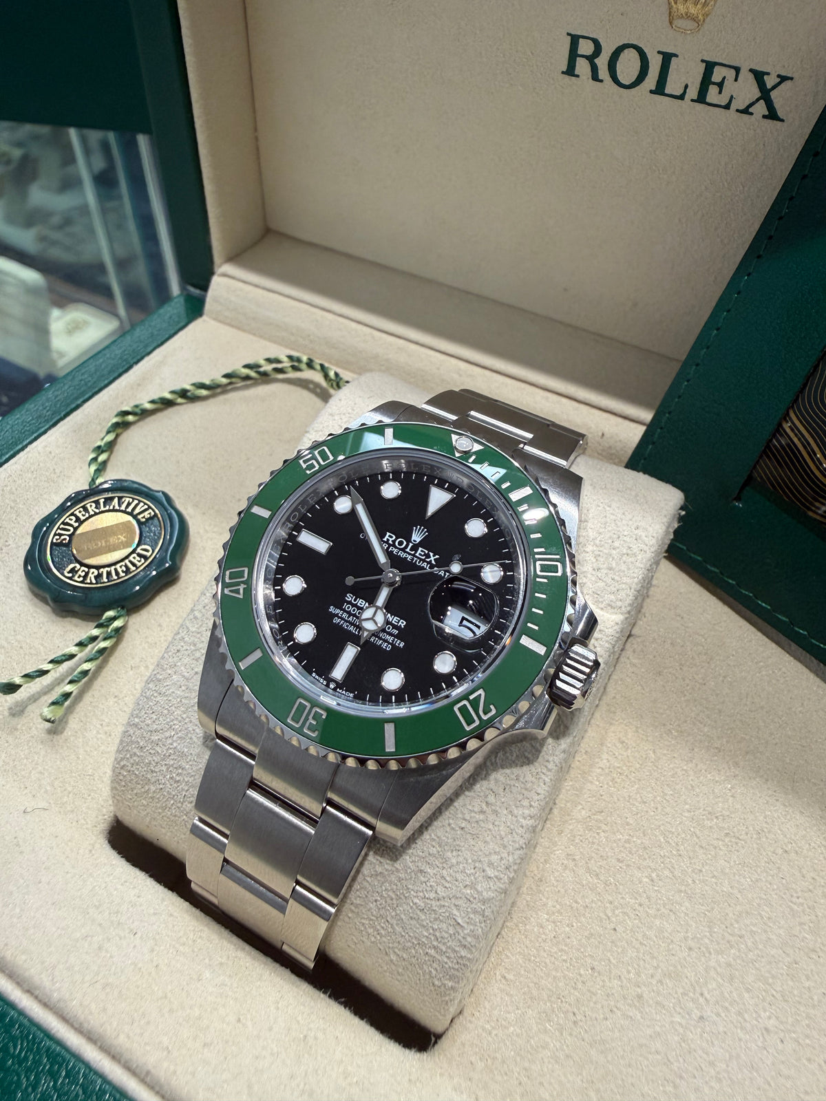 Rolex Submariner Starbucks Ref # 126610LV Full Set 2023