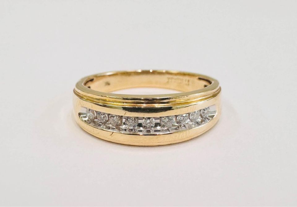 Natural Diamonds Men’s Ring/Band 0.50CTW in 10k Gold