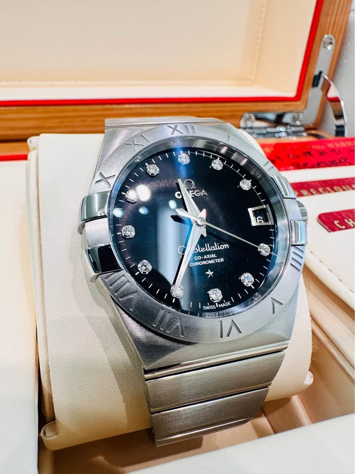 OMEGA CONSTELLATION CO-AXIAL STAINLESS STEEL AUTOMATIC 38mm