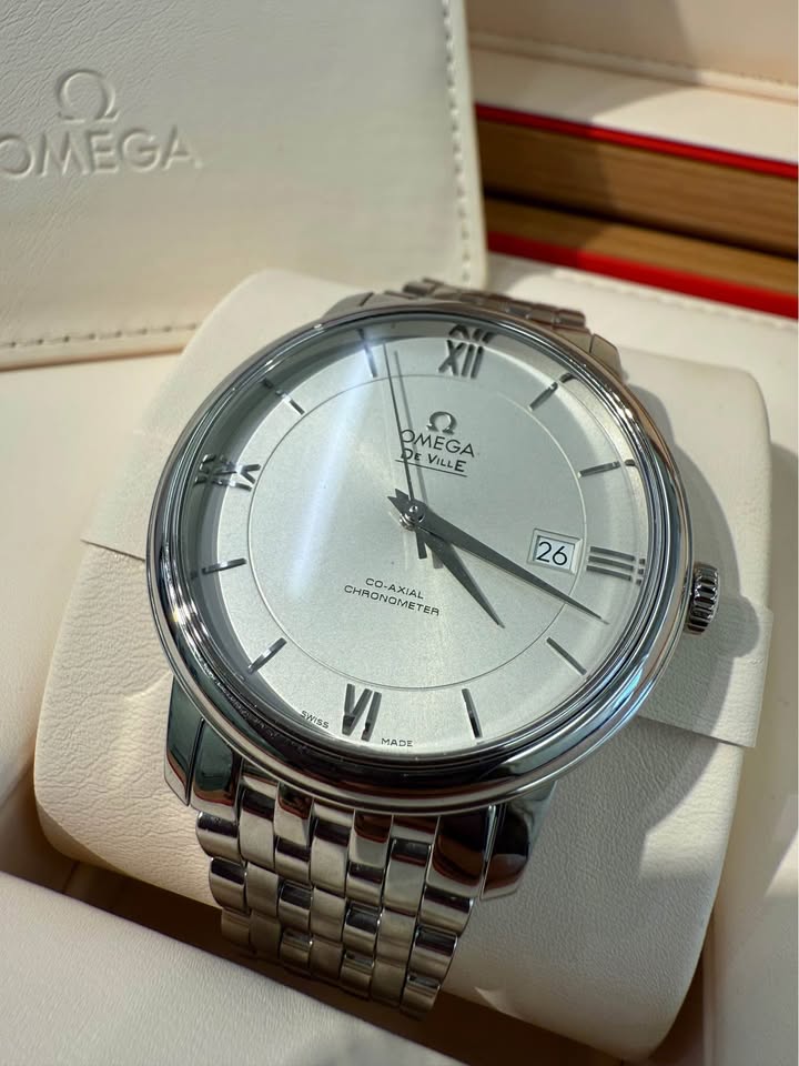 Omega De Ville Unworn , 39.5mm Automatic , Full Set , Roman Numerals
