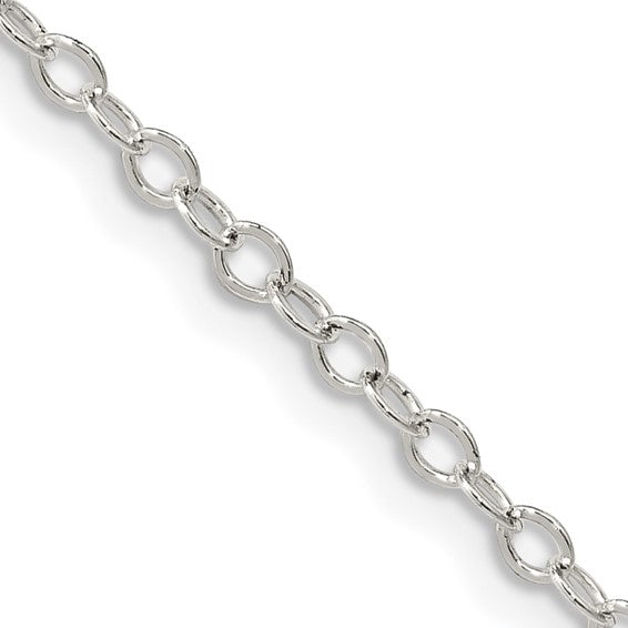 Flat Open Oval Cable Chain