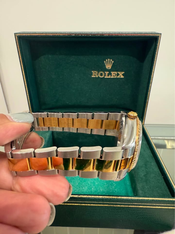 ROLEX 36mm Datejust Jubilee SS 18k Gold