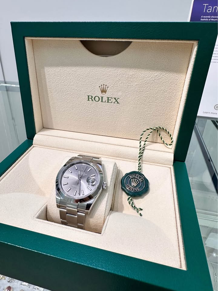 Rolex Datejust 2024 41mm Slate Dial Oyster Bracelet Brand New