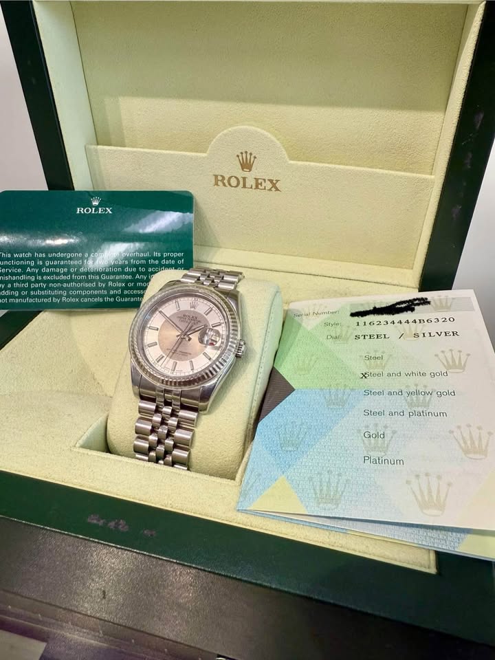 Rolex Datejust 36 , 116234 , 2007 , Full Set