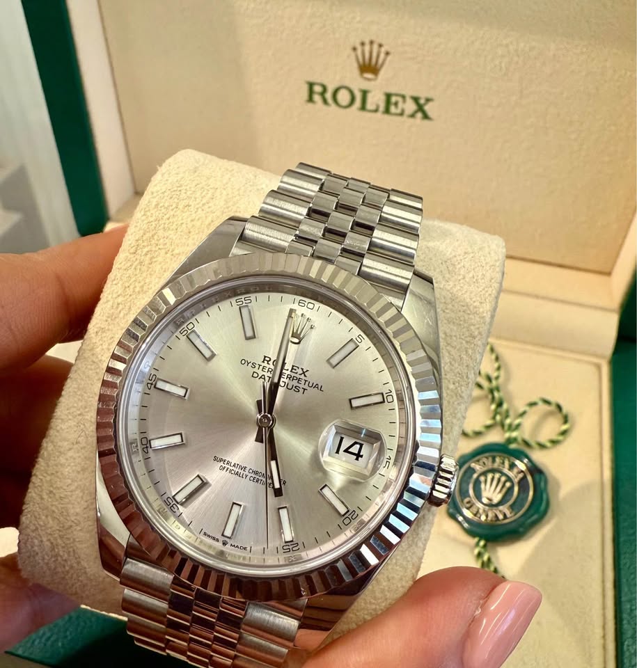 Rolex Datejust 41mm 2022 ,Jubilee Bracelet , Fluted bezel , Full Set
