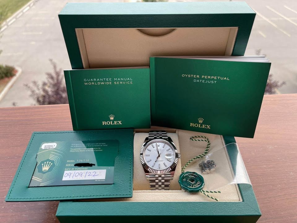 Rolex Datejust 41mm 2022 ,Jubilee Bracelet , Fluted bezel , Full Set