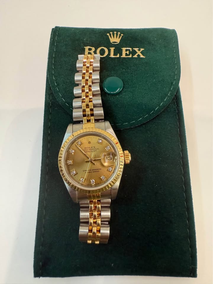 Rolex Datejust Lady’s 26mm - Diamond Champagne Dial, 18K