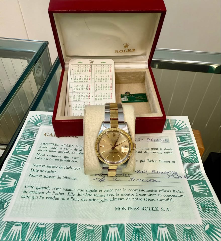 Rolex Oyster Perpetual Date 15053-1985 Full Set