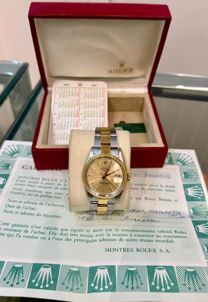 Rolex Oyster Perpetual Date 15053-1985 Full Set