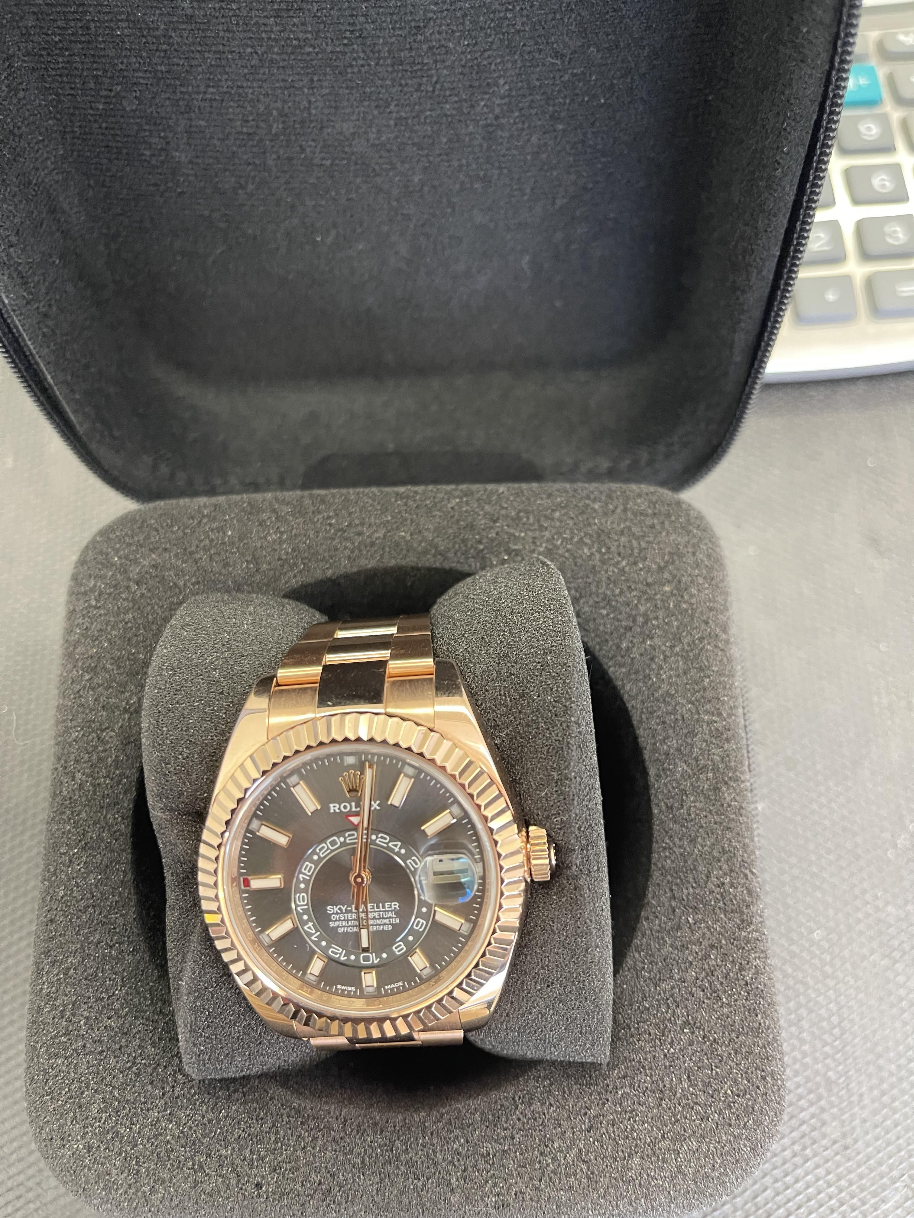 Rolex Sky-Dweller 18K, 42mm, 2024, Box & Papers