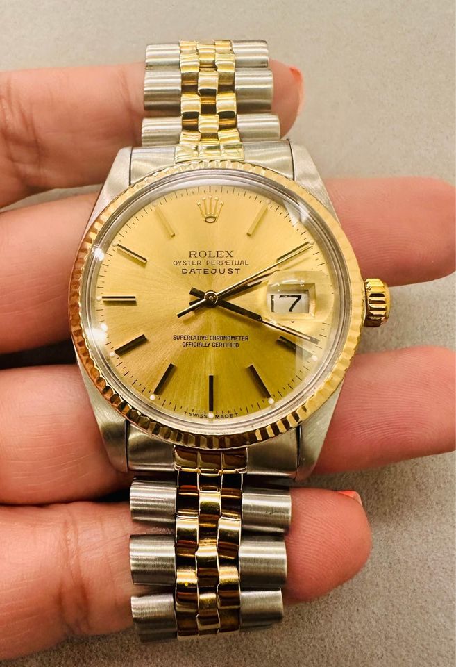 Rolex Oyster Perpetual Datejust Pre Owned In Mint Condition