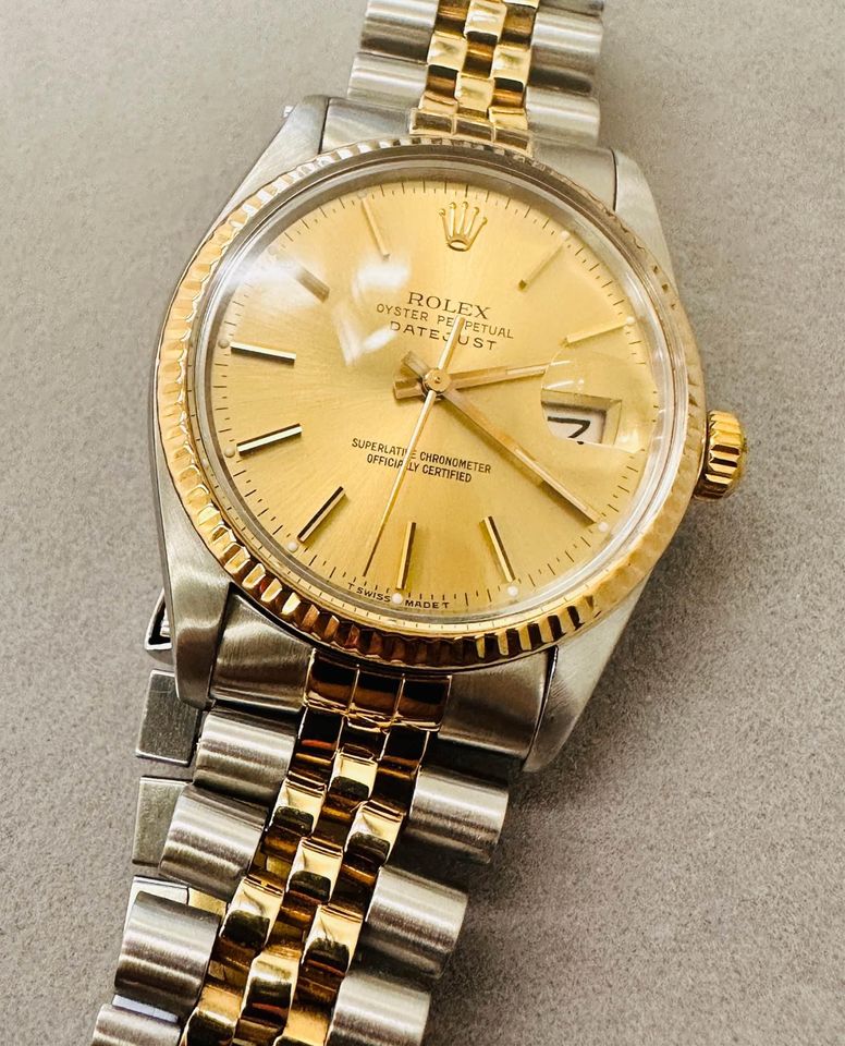 Rolex Oyster Perpetual Datejust Pre Owned In Mint Condition